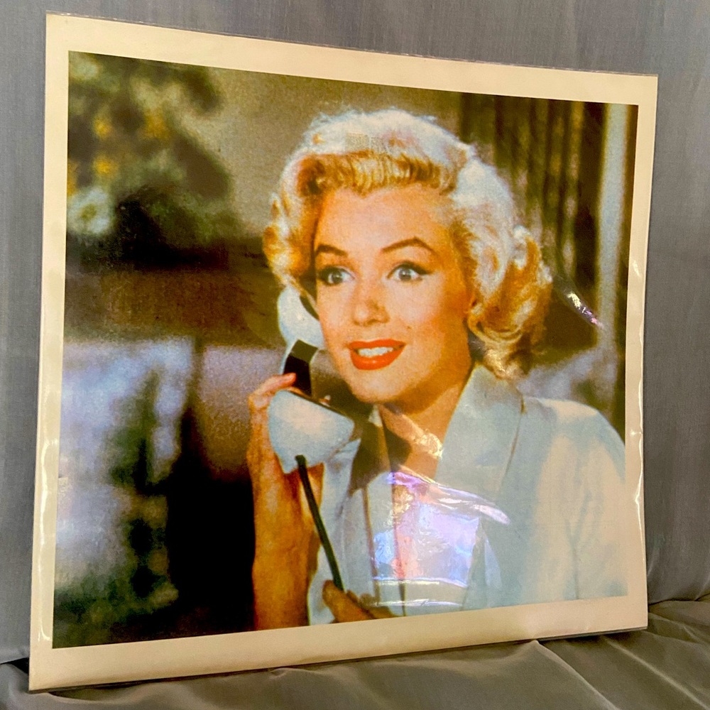 Marilyn Monroe on phone Vintage Print